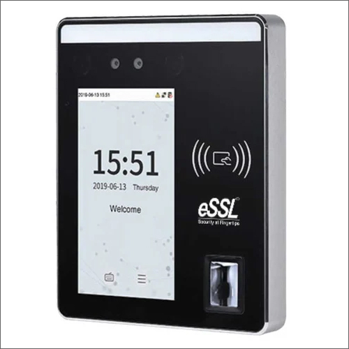 ESSL Tcp Ip Silk Bio 101 Tc Face Recognition System - Plastic, PVC, Black | Multi-Biometric Fast Verification, Infrared Auto-Turning On, LCD Display