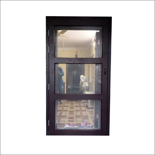 GI Powder Coated Steel Mesh Door