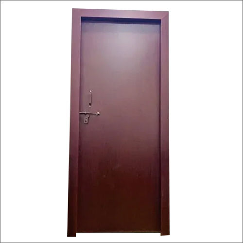 Plain Brown Gi Steel Doors Application: Commercial