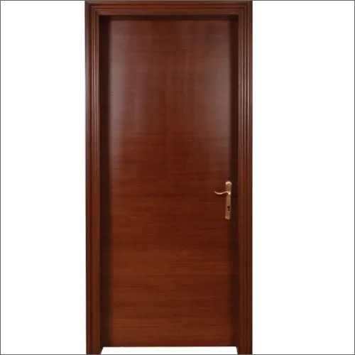 Powder Coated Brown Steel Door