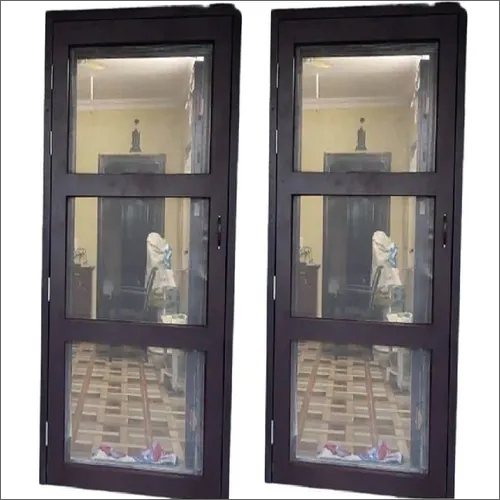 GI Powder Coated Steel Mesh Door