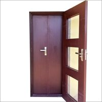 Powder Coated Brown Steel Door