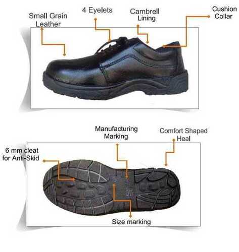 Electrical Safety Leather Shoes By RAJAT RISHAV EXPORT