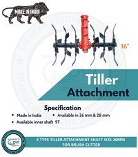 16 inch S Type Tiller Attachment