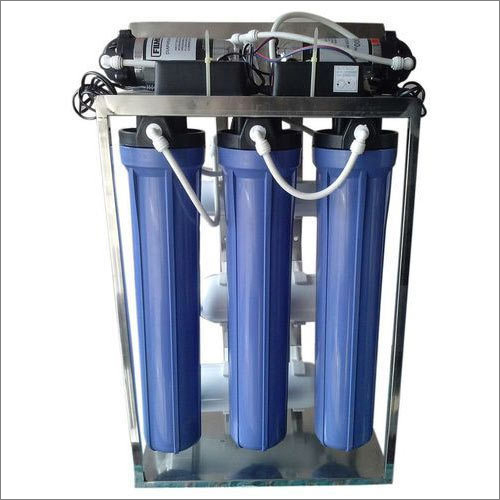 Semi Automatic 100 Lph Commercial Ro Plant
