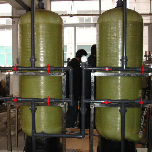 Semi Automatic Commercial Water Softener Plant