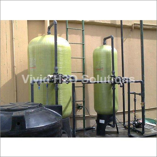 Semi Automatic 1000 Liter Water Softener Plant