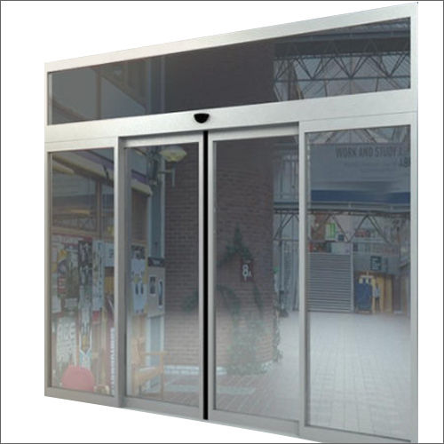 Automatic Sliding Glass Door - Color: Transparent