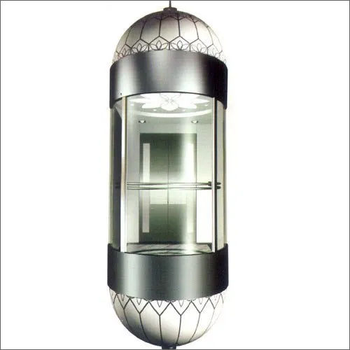 Ss And Glass Capsule Elevator - Material: Stainless Steel