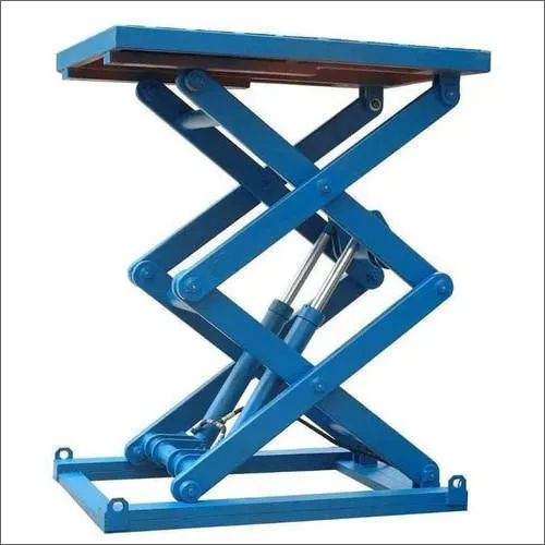 Iron And Steel Hydraulic Scissor Lift Load Capacity: 3-4 Tonne