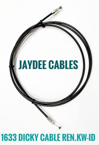 Dicky Cable Renault Kwid - Jacket Color: Black
