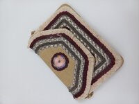 Handwork Boho Bag - Color: Multicolor