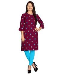 Girls Printed Fancy Kurti