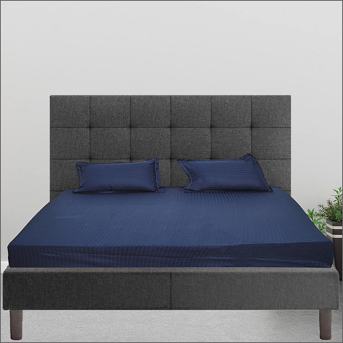 Satin Blue Bedsheet