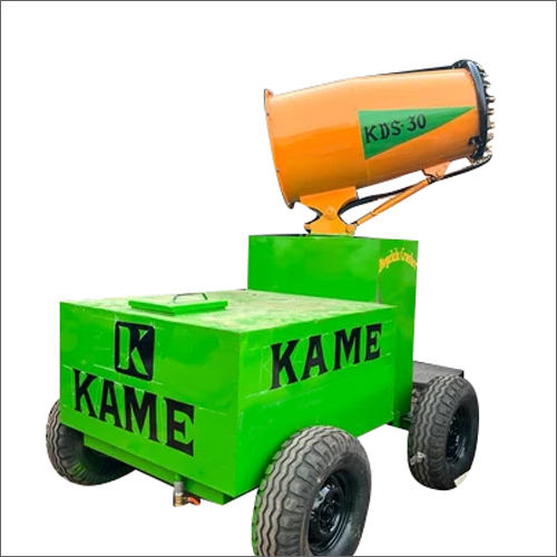 Semi-Automatic Spray Dust Suppression Machine - 30-50 ML Capacity, Mild Steel & Stainless Steel Construction, High Pressure Water Fogging System