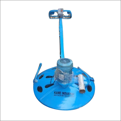 Blue Mild Steel Power Trowel Machine
