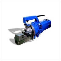 Mild Steel Portable Rebar Cutter - 13 Kilograms, Blue Rectangular Design | Ideal For Construction Industry Use