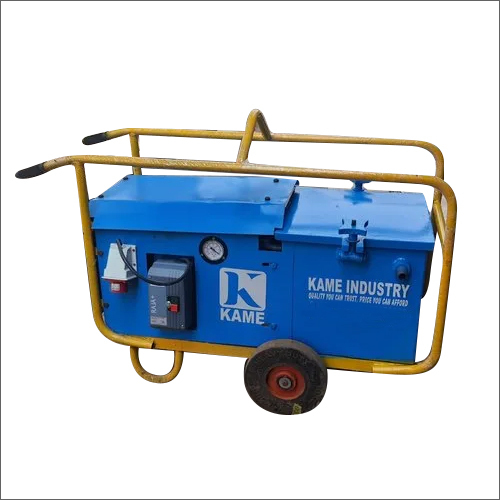 Blue Three Phase Vacuum Dewatering Pump