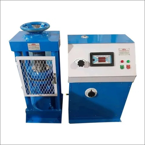 Blue Cast Iron Compression Testing Machine