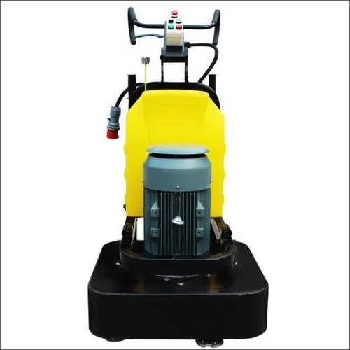 Yellow Steel Concrete Surface Grinding Machine