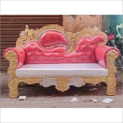 Modern Wedding Couch - Wood Build Personalized Color | Versatile Functionality for Ceremony and Cocktail Lounges Stunning Centerpiece