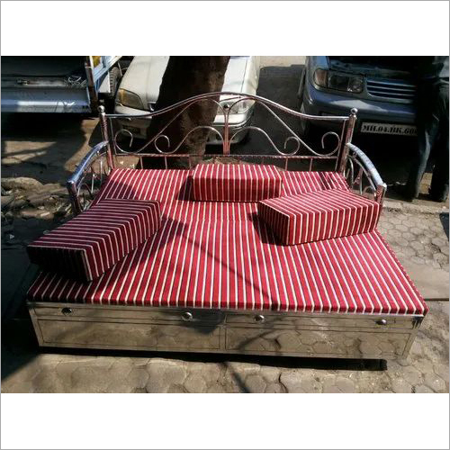 Durable Stainless Steel Sofa Cum Bed