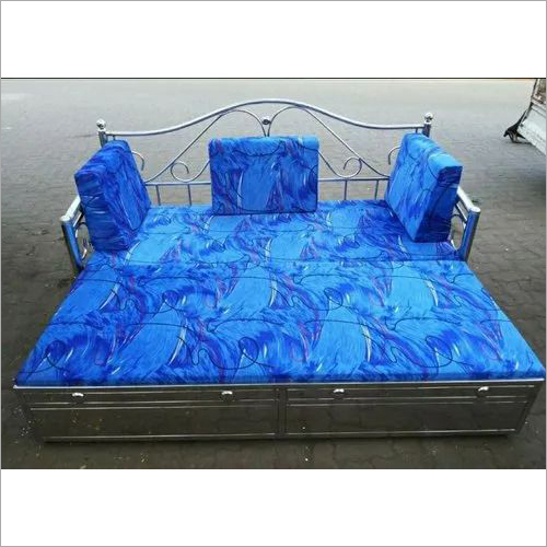 Blue Ss Sofa Cum Bed