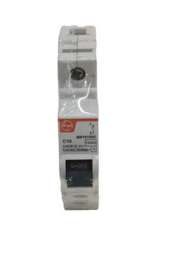 L And T Exora 10a Single Pole Mcb