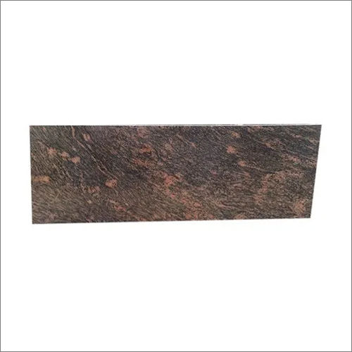 Rectangular Brown Polished Granite Slab Thickness: 17-18 Millimeter (Mm)