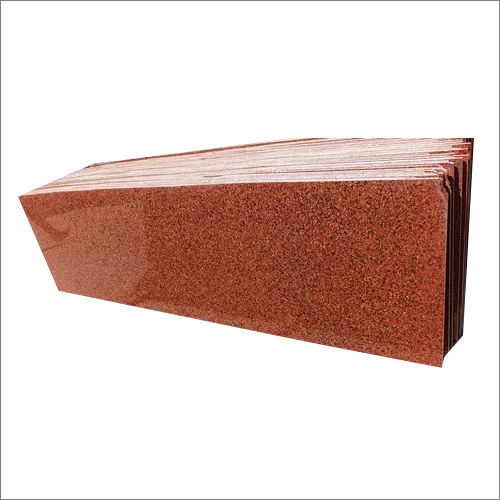 Polished Quantum Red Granite Slab