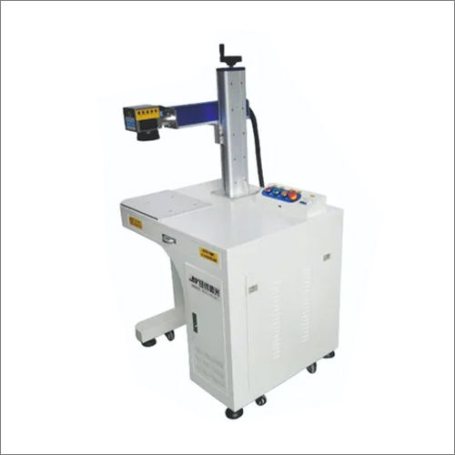 Blue And White Fiber Laser Marking System