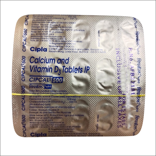 Calcium And Vitamin D3 Tablets IP