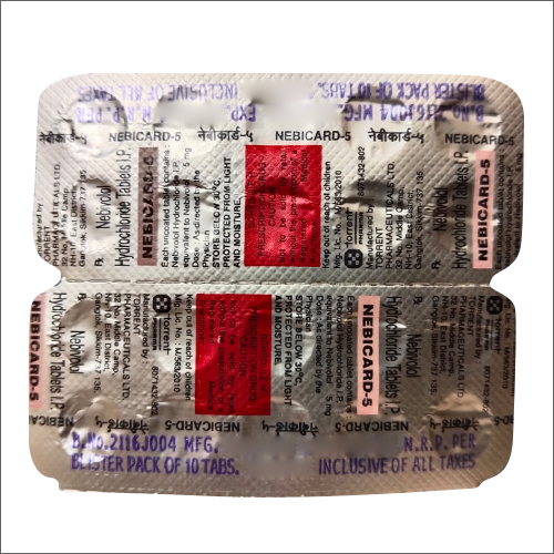 Nebivolol Hydrochloride Tablets Ip General Medicines