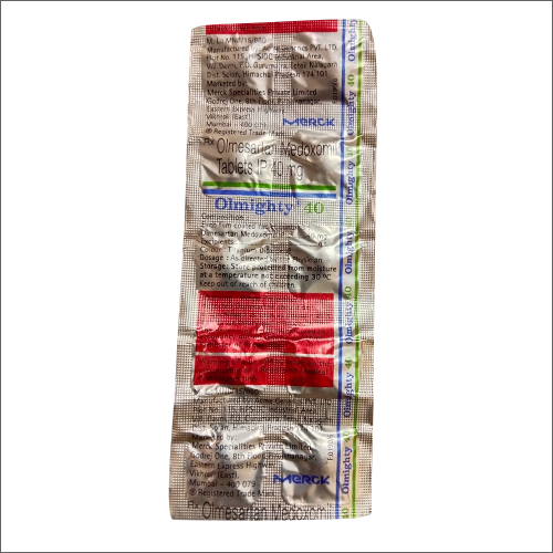 40mg Olmesartan Medoxomil Tablets IP