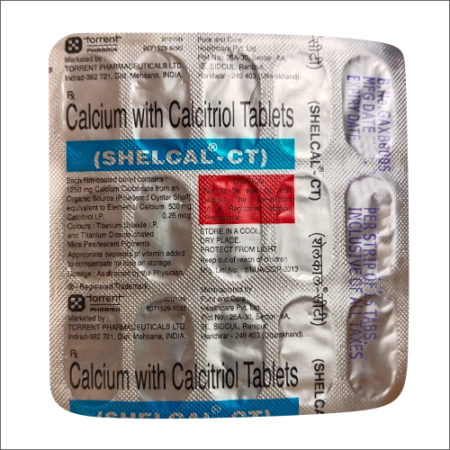 Calcium With Calcitriol Tablets General Medicines