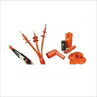 End Termination Kit - Aluminum Round Cables , Red Jacket For Versatile Industrial Uses And Quick Installation