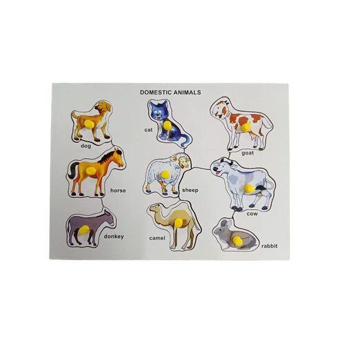 Wooden Puzzle Domestic Animal