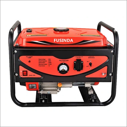 2.5 Kw Electric Portable Petrol Generator With Handle And Wheel