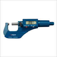 Mitutoyo Digital Outside Micrometer - 0-25mm Measurement Range | Industrial Grade, Blue Finish, Accurate Precision