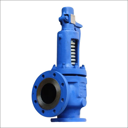 Blue Cast Steel Safety Relief Valve