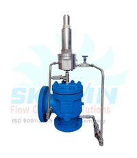 Pilot Operated Safety Relief Valve - Color: Silver