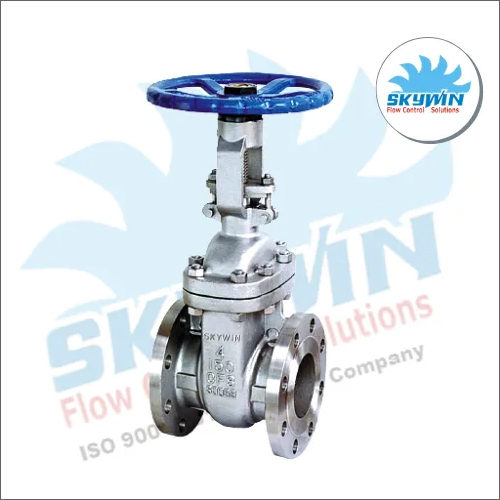 Silver 24 Inch Stainless Steel Gate Valve