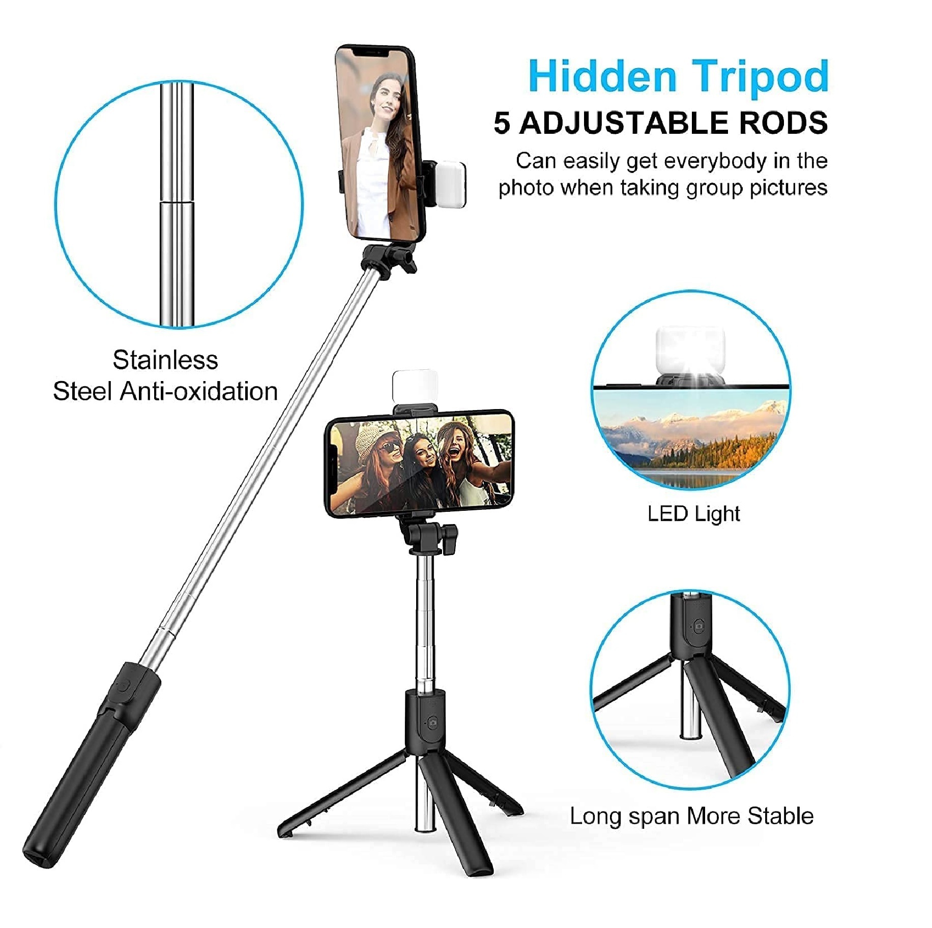 R1S selfie stick