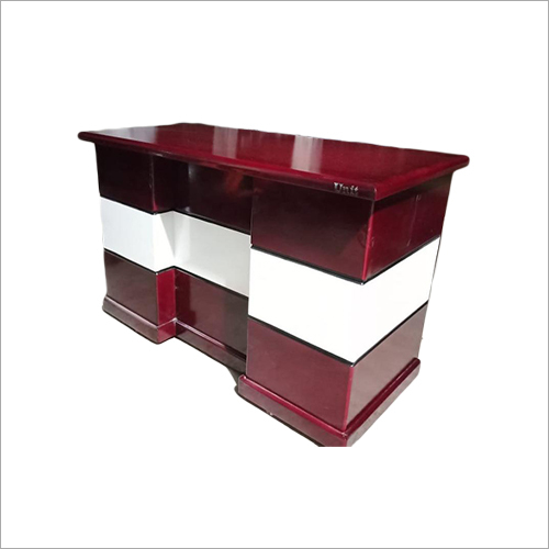 Eco-Friendly Reception Red Counter