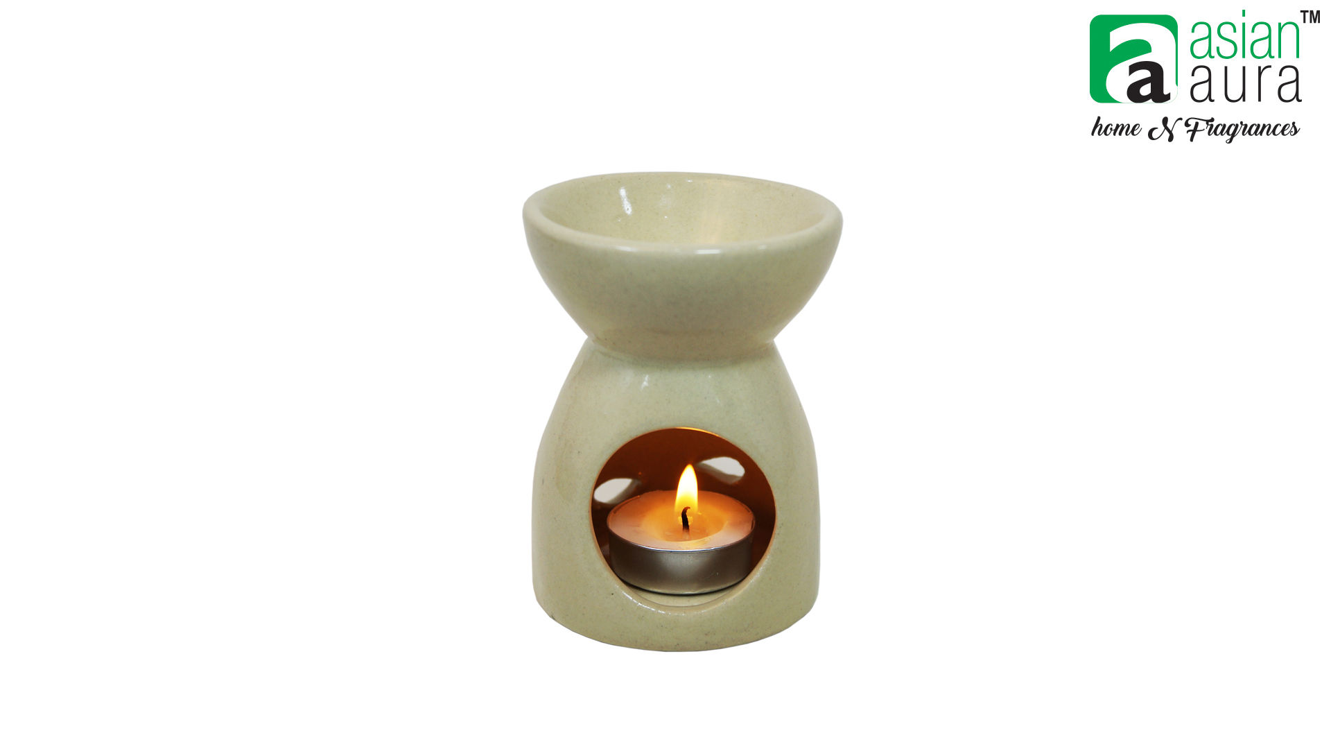 Asian Aura Ceramic Aromatic Oil Diffuser with 2 oil bottles AA-CB-0025