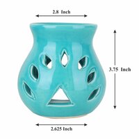 Asian Aura Ceramic Aromatic Oil Diffuser with 2 oil bottles AA-CB-0026