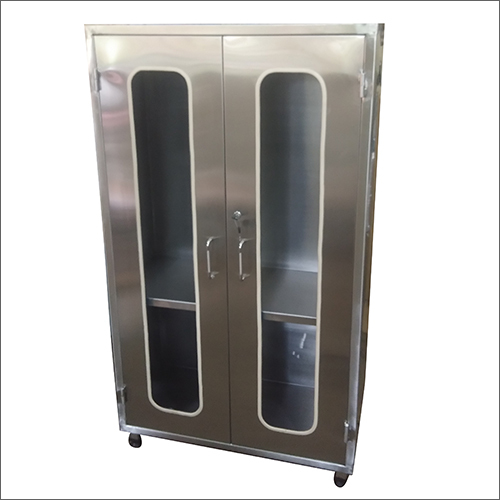 Laboratory Garment Storage Cubicle - Metal, Various Sizes Available, Silver | Secure Locking Mechanism, Ventilated Design, Hygienic and Organized Storage Solutions