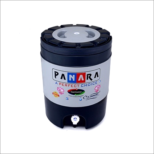 Plastic Water Jug - Unbreakable 12-Inch Diameter, 18 Litre Capacity | High-Quality, Threaded Lid Opening, Round Shape, With Durable Handles