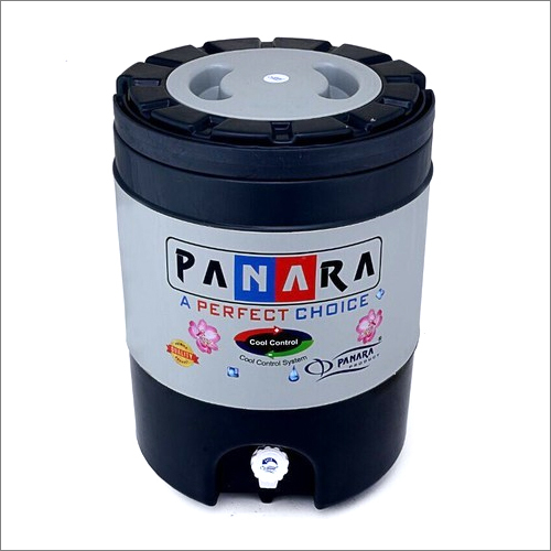 18 Ltr Unbreakable Plastic Water Jugs - 12 Inch Diameter, Round Shape, Threaded Lid Opening | High Quality Material, Durable Handle Design