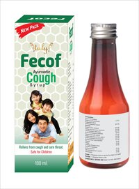 Fecof Syrup for Cough Dry Cough Throat Discomfort (100 Ml)